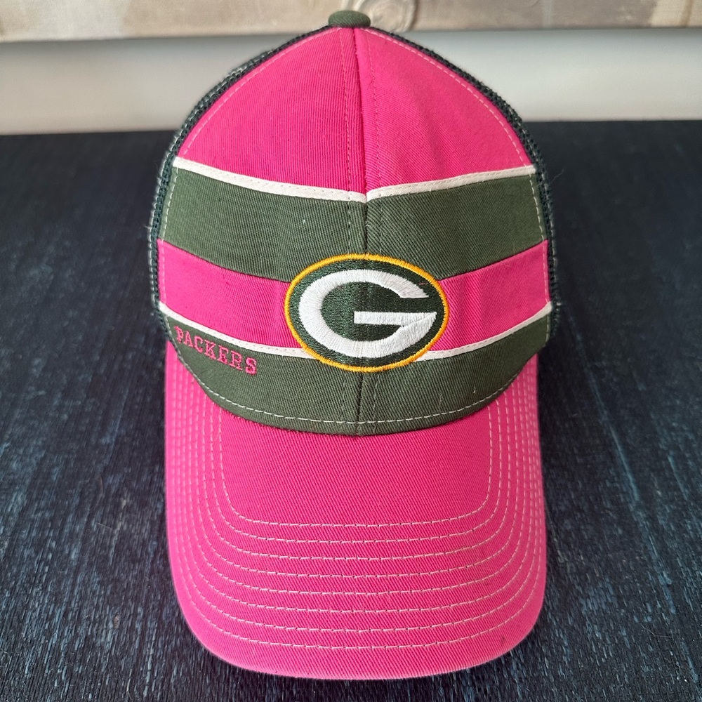 Green Bay Packers breast cancer hat